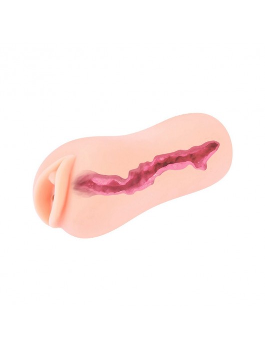 Мастурбатор-вагина Sanda с рельефным тоннелем - KOKOS - в Черкесске купить с доставкой