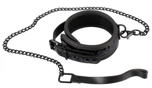 Ошейник и поводок с геометрическим узором Collar with Leash - Orion - купить с доставкой в Черкесске