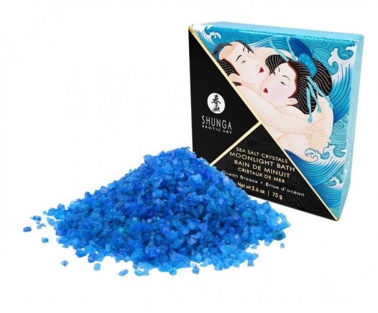 Соль для ванны Bath Salts Ocean Breeze с ароматом морской свежести - 75 гр. -  - Магазин феромонов в Черкесске