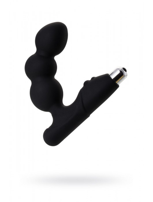 Чёрный вибростимулятор простаты Erotist - Erotist Adult Toys - в Черкесске купить с доставкой