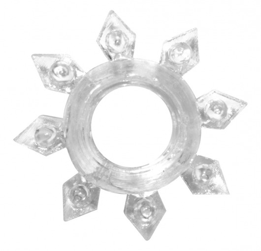 Прозрачное эрекционное кольцо Rings Gear - Lola Games - в Черкесске купить с доставкой