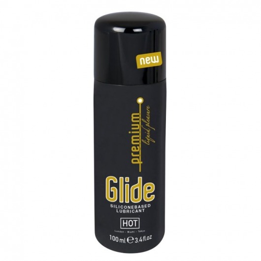 Интимный гель на силиконовой основе Premium Glide - 100 мл. - HOT - купить с доставкой в Черкесске