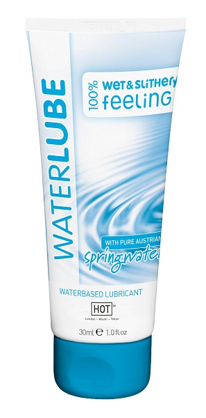 Гель-смазка на основе чистой родниковой воды WaterLube - 30 мл. - HOT - купить с доставкой в Черкесске