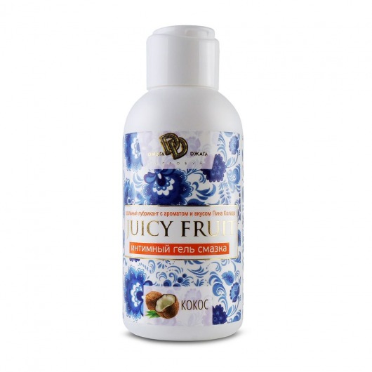 Интимный гель на водной основе JUICY FRUIT с ароматом кокоса - 100 мл. - БиоМед - купить с доставкой в Черкесске