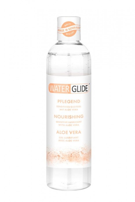 Лубрикант на водной основе с алоэ вера NOURISHING - 300 мл. - Waterglide - купить с доставкой в Черкесске