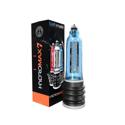 Синяя гидропомпа HydroMAX7 - Bathmate - в Черкесске купить с доставкой