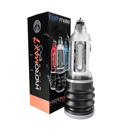 Прозрачная гидропомпа HydroMAX7 Wide Boy - Bathmate - в Черкесске купить с доставкой