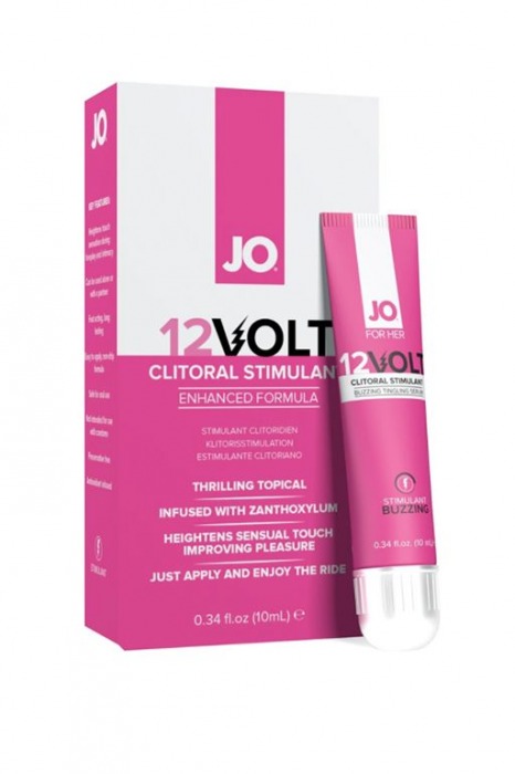 Возбуждающая сыворотка мощного действия JO Volt 12V - 10 мл. - System JO - купить с доставкой в Черкесске
