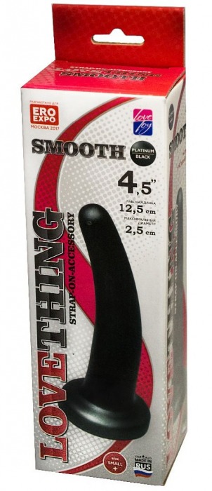 Анальная насадка Smooth - 12,5 см. - LOVETOY (А-Полимер) - купить с доставкой в Черкесске