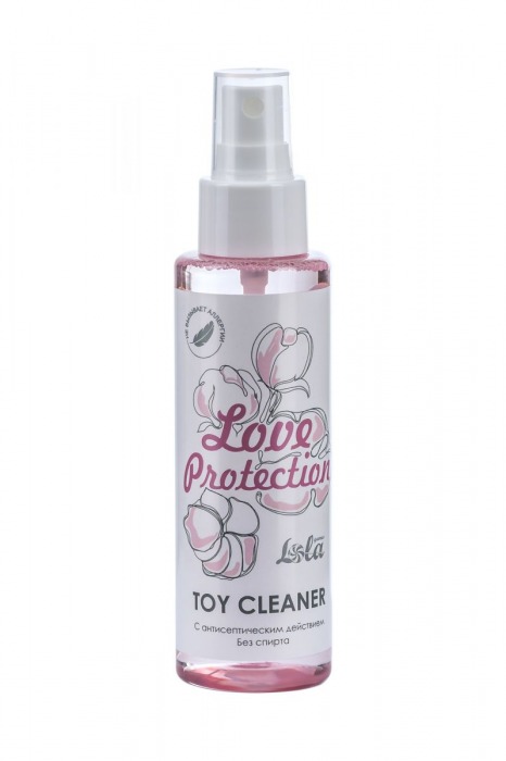 Гигиенический антисептический лосьон Toy cleaner - 110 мл. - Lola Games - купить с доставкой в Черкесске