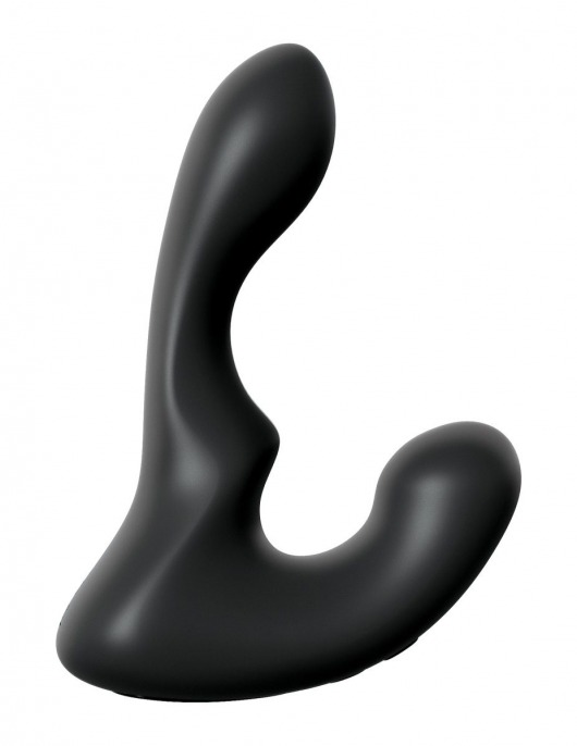 Черный анальный вибростимулятор P-Spot Milker - 14 см. - Pipedream - в Черкесске купить с доставкой