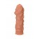 Телесная реалистичная насадка KOKOS Extreme Sleeve 11 с дополнительной стимуляцией - 12,7 см. - KOKOS - в Черкесске купить с доставкой