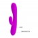 Лиловый вибратор Victor с клиторальным стимулятором - 17 см. - Baile купить в Черкесске с доставкой в Orgasmix.ru Лиловый вибратор Victor с клиторальным стимулятором - 17 см. - Baile
