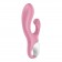 Розовый вибратор-кролик с расширением Air Pump Bunny 2 - 20,4 см. - Satisfyer купить в Черкесске с доставкой в Orgasmix.ru Розовый вибратор-кролик с расширением Air Pump Bunny 2 - 20,4 см. - Satisfyer