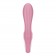 Розовый вибратор-кролик с расширением Air Pump Bunny 2 - 20,4 см. - Satisfyer купить в Черкесске с доставкой в Orgasmix.ru Розовый вибратор-кролик с расширением Air Pump Bunny 2 - 20,4 см. - Satisfyer