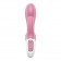 Розовый вибратор-кролик с расширением Air Pump Bunny 2 - 20,4 см. - Satisfyer купить в Черкесске с доставкой в Orgasmix.ru Розовый вибратор-кролик с расширением Air Pump Bunny 2 - 20,4 см. - Satisfyer