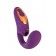 Фиолетовый вибромассажер с клиторальной стимуляцией Megam - ToyFa купить в Черкесске с доставкой в Orgasmix.ru Фиолетовый вибромассажер с клиторальной стимуляцией Megam - ToyFa