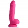 Розовый фаллоимитатор на присоске 8.25 Dildo with Balls - 22,8 см. - XR Brands купить с доставкой в интернет-магазине Orgasmix в Черкесске Розовый фаллоимитатор на присоске 8.25 Dildo with Balls - 22,8 см. - XR Brands
