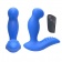 Синий вибромассажер простаты 3,5’’ Remote Control P-spot Massager - 12,5 см. - Erokay - в Черкесске купить с доставкой