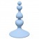 Голубая анальная пробка Sweetheart Plug Blue - 10 см. - Lola Games