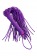 Сиреневый флоггер из веревки Theatre - 48,5 см. - ToyFa - купить с доставкой в Черкесске